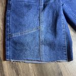 Madden NYC Stylish Denim Women's Long Jean Shorts With Rough Hem Blue Size XS Photo 3