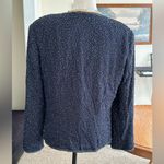 House Of Frazer All Over Sequin Blazer Jacket Size 12 Black Photo 4