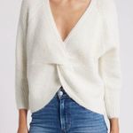 Hatley Crossover Raglan Sleeve Sweater Ivory Size XL Wool Blend Soft Comfy Photo 0