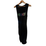 Bebe Black Ribbed Tank Dress Sleeveless Size Small Photo 1