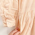 Grayson Frank & Eileen Womens The‎ Changemaker Peasant Shirt Dress Size S Peach Orange Photo 5