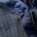 Soft Surroundings  Women's Royal Blue Velvet‎ Pixel Long Sleeve Blouse XL Photo 5