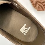 Sorel  Sage Green Leather Out N About Slip On Sneakers Size 7.5 Photo 7