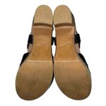 Dansko ‎ Sandals Women 41 (10.5) Daniela Black Leather Straps Platform Block Heel Photo 6