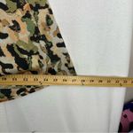 Floral Wide Leg High Waisted Pants Womens Small Yellow Black Photo 5