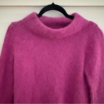 Anthropologie Moth Magenta Mock Neck Sweater Photo 2