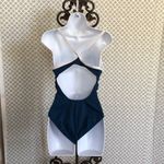Nike  teal‎ one piece bathing suit Photo 3