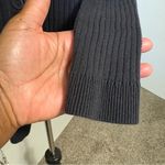 Lands' End Women's Black Cable- Stitch Cardigan Sweater 1X Preppy Collegiate Photo 3