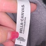 Bella Canvas  grey photographer cropped hooded sweatshirt Photo 5