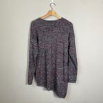 J.Jill Pure Jill Asymmetrical Cashmere Wool Pullover Knit Sweater Women's Medium Photo 2
