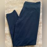 Aerie ‎ Women’s Sz L Short Black Chill Play Move Leggings Photo 2