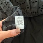 STAUD NWT  Mini Hyacinth Dress In Black Eyelet Size Medium Photo 7