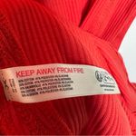 Daily Practice by Anthropologie NWT Highline Open Back Maxi Dress Size LP Red Photo 9