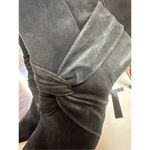 Schutz Size 8B  Adryen Suede Ankle Boots in Black Photo 5