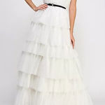 Say Yes To The Prom Say Yes
Juniors' Tulle & Faux Pearl Tiered Ball Gown Photo 0
