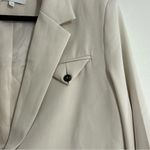 NA-KD Soft Detailed Tailored Oversized Blazer in Cream Size 36 US 6 Corpcore Photo 2