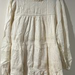 Old Navy Cream Long sleeve Dress Photo 2