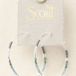 Scout Curated Wears Chromacolor Miyuki Large Hoop Photo 0