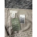 H&M  Studded Mini Skirt Size 16 Tan With Silver Tone Studs New With Tags Photo 2