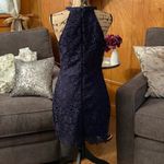 LULUS Love Poem Navy Blue Lace Mini Dress Womens Size S Photo 3