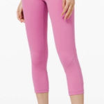 Lululemon  Pace Rival High-Rise Crop 22” in Magenta Glow‎ Leggings Size 6 Photo 0