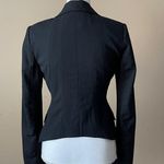 BCBG MAXAZRIA | Black Wool Blend Blazer Jacket Sz XS Photo 2