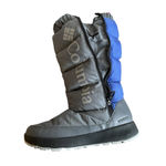 Columbia  Women's Paninaro Omni-Heat Tall Snow Boot - Graphite/Lapis Blue 8 Photo 9