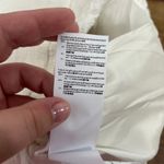 Hugo Boss  Womens Jacket 4 NWT $545 White Open Front Fringe Designer‎ Coat Photo 7