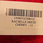 Reformation ππ Rachelle Dress ~ Cherry Red 12 NWT Photo 15