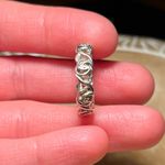 Sterling Silver Rose 925  Band Ring Photo 9