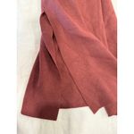 Nicole Miller  Long Sleeve Belted Wrap V-Neck Sweater Dress Brown Women's Size XL Photo 7