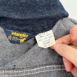 Wrangler Vintage 80s  Denim Cropped Jacket Hand Embroidered Mickey Mouse‎ Disney Photo 5