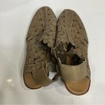 Rieker Sina slingback woven leather shoes tan brown neutral boho women’s size 38 Photo 4