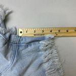 REWASH ‎ Brand Super High Rise Raw Hem Light Wash Denim Shorts 11/30 Photo 5