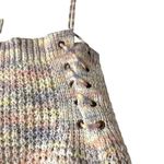 Ten Sixty Sherman  Knitted Cardigan Lace Up Pastel Photo 2