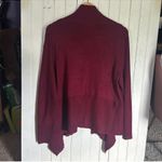 Liz Claiborne Cardigan Burgundy Size XXL Photo 5