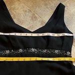 Michaelangelo empire waist sleeveless formal black maxi dress backless flawless Photo 8