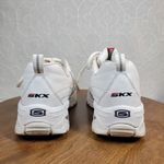 Skechers  Women's Energy Timeless Vision Sneakers 10 White Sport Leather Lace Up Photo 6