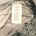 cupio  Eyelet Short Puff Sleeve Blouse Top Seafoam Dusty Green Small Feminine Photo 4