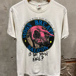 The Vintage Shop Vintage 90s Hogs Breath Saloon Double Sided Pig Is That Your Face? Tee Medium M Photo 0