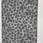 Vintage Animal Print Scarves Set of‎ Three Leopard Zebra Tiger Snake Blue Black Photo 2