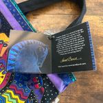 Vintage Laurel Burch Dogs Doggies Canine Family Small Tote Bag Purse NWT LB2073 Black Photo 7