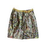 Philosophy DI ALBERTA FERRETTI Floral Button Skirt Size US 8 Photo 0