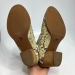 Blondo Blonde waterproof‎ snake skin print leather ankle boots size 9.5 Photo 5