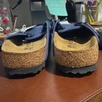 Birkenstock Boston Suede Embossed - Corduroy Indigo size 38 narrow minimalist Photo 5