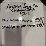 Arizona Jeans VTG Arizona Jean Co Women Corduroy Button Up Shirt L Navy Paisley Cottage Boho Photo 6