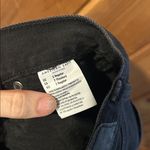 American Eagle AE  black ripped mom jean Photo 5