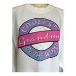 Fruit of the Loom White Vintage Sweatshirt Size XL Photo 4