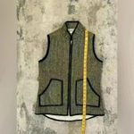 Women’s Black&White Wool Vest White Size M Photo 5