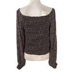 Faherty  Size XL Beatrice Smocked Top Blouse Leaf Print Boho Bohemian Photo 3